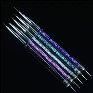 도트펜 셀프네일 마블스틱 양면네일도트봉 브러쉬세트