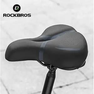 락브로스 메모리폼 충격흡수 실리콘 쿠션 전립선안장/안장/자전거/편한/검정/고급/교체용/라이딩/승차감