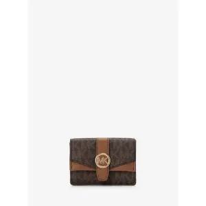 [마이클코어스][정가 320000원] 그리니치 엑스트라 스몰 트라이폴드 월렛 35F5GGRD0B200