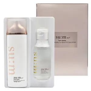 숨37도 선-어웨이 멀티 이펙트 선블럭 에이디 100ml 기획세트