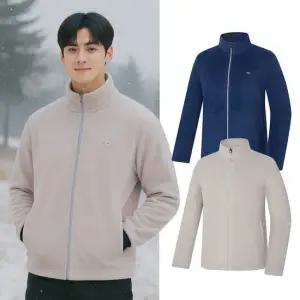 무료배송[비티알공식]남성 겨울 보온 골프 후리스 자켓