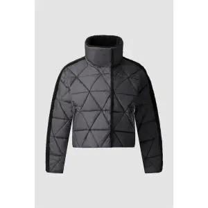 [코오롱스포츠](본점) 동절 여성 플리스 하이브리드 패딩 TVJJW24532BLK