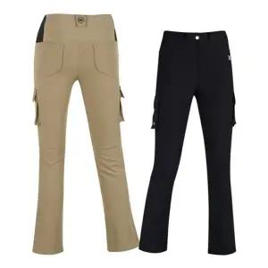 보스케 여성 봄 가을 립밴딩 카고 세미 부츠컷 골프바지 LB2509122202