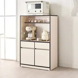 집무드 알페도 홈카페 주방 전자 렌지대 에어프라이어 수납장 800