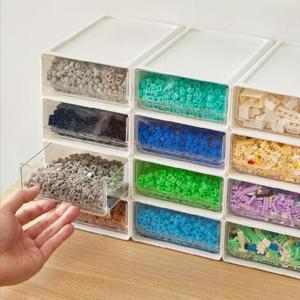 블록정리서랍 조립 블럭 수납함 디폼 정리 부품