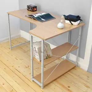 다용도 흰색 테이블 책상 학업용 선반형 작업용 (WFK19D1)