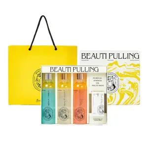 [선물특가] 뷰티풀링 오일가글 선물세트(280ml*3+가글컵*1EA+기프트세트 쇼핑백)