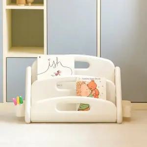 [루나스토리]데이 미니전면책장 아기 유아 책꽂이 책장