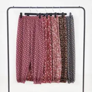 정말 편한 엄마 할머니 기모 잠옷바지 9부 겨울 몸빼바지 고쟁이