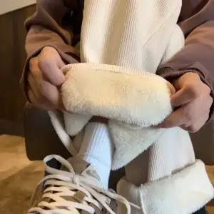 코듀로이 골덴 바지 팬츠 작업복 기모 엑스트라 두꺼운 양털 벨벳 와이드 레그 팬츠 남여 가을 겨울 코듀로