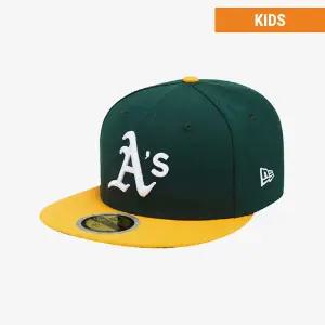 [뉴에라키즈](타임스퀘어점패션관)[키즈] MLB 어센틱 오클랜드 애슬레틱스 홈70367498