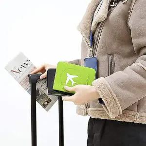 [콩심팥심]커플 신혼여행 비행기티켓 여권보호 커버지갑 Vacance