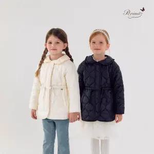 [대구백화점] [페리미츠]여아 프릴 카라 퀼팅 패딩 자켓 점퍼(P2545J050)