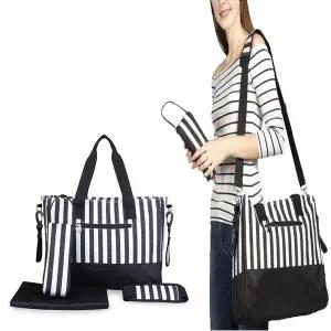 유모차 스트랩 고정 파우치 멀티 수납 방수 숄더백