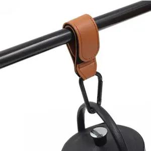 3색 1개 찍찍이 유모차 핸들 걸이 세트 고리 홀더 인