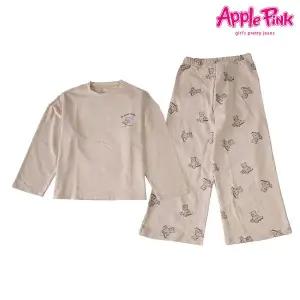 [보리보리/애플핑크]곰돌이 세마리 파자마 세트 (APUWR505GSM)