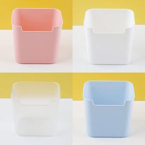 대용량 플라스틱 펜꽂이 데스크탑 보관 책상 정리함 연필 디스플레이 컵 간단한 문구 상자 사무실 액세서리