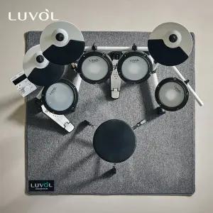 [LUVOL] 최신 루볼 블루투스 전자드럼 DR-500 입문자용 풀세트 전용의자 헤드폰 포함