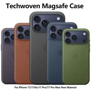 공식 오리지널 맥세이프 애플 테크우븐 케이스 아이폰 17 프로 맥스 17프로 17 케이스 자석 무선 충전 보호