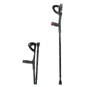 접이식 보행보조기 엘보클러치 목발 어르신 지팡이 깁스 휴대용 117.8cm