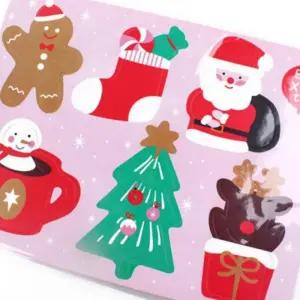(10개세트) 사탕 종이 선물 크리스마스 친구들 포장용지