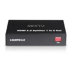 NEXT-402SP4K60 1x2 HDMI2.0 분배기