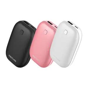 휴대용 손난로 보조배터리 5200mAh 충전식 손난로 보조배터리 3단 온도조절(파우치 포함)