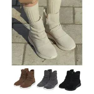 [하프클럽/울시]여성 소가죽방한부츠_4종 택1 HWWB2W01FG0