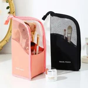 휴대용 파우치 스탠드형 브러쉬 파우치