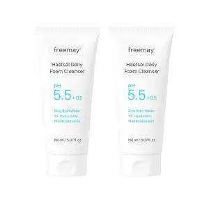프리메이 햇쌀 데일리 폼 클렌저 150ml, 2개