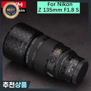 니콘 Z 135mm F1.8 S 플레나 데칼 스킨 카메라 렌즈 스티커 비닐 랩 필름 코트 니코르 Z135 135 1.8 F/1.8