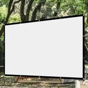 대형빔스크린 빔프로젝트 천 접이식 스크린