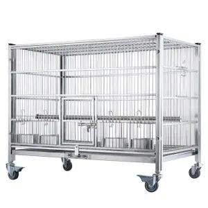 스텐새장 앵무새 대형새장 이동식 스테인리스 날림장