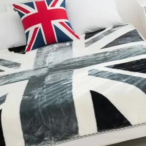 담요 밍크 패턴 겨울 보온 침구 소파 거실 침실 두툼 폭신