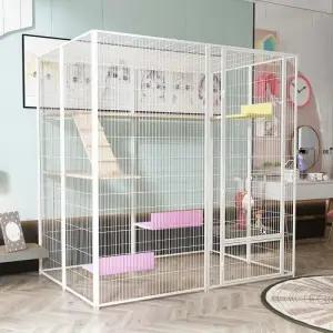 실내 철제 반려묘 펜스 격리장 고양이집 반려동물 철망