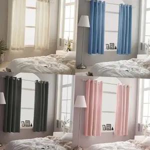 3중직 암막 커튼 고밀도 방한 단열 아일렛 암막 커튼 침실 거실 창문형 주방 작은