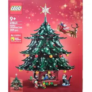 레고 패밀리 크리스마스 트리 장식 41843