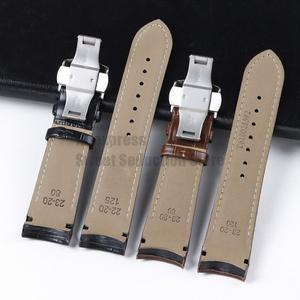 22mm 가죽 시계 호환용 호환용 밴드 호환 Tissot T035 607 439 428  곡선 엔드 벨트   플라이 버클