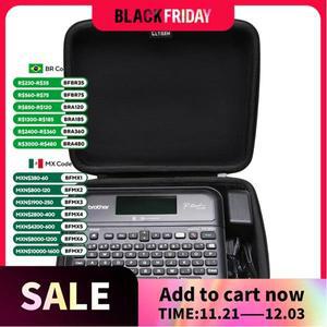 Brother P-Touch PT-D610BT 비즈니스용 EVA 하드 케이스  연결 라벨 보호 운반 가방