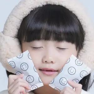 미니 스마일 핫팩 40개 1박스 어린이 주머니 휴대용 핫팩