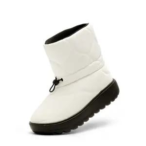 페이퍼플레인 겨울슈즈 여자 패딩신발 발편한부츠 털 방한화 PP1601
