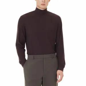 안다르. 웜 니트 맨즈 하프넥 롱슬리브 MNFLS-10