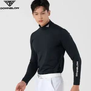 남자 골프 기모 티셔츠 라운딩 골프웨어 남성