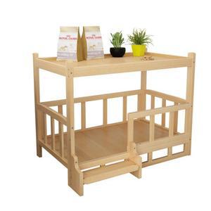 반려동물 2층 원목 A타입 강아지집 둥지형 길이 사계절 캣타워 원목침대 침대 계단