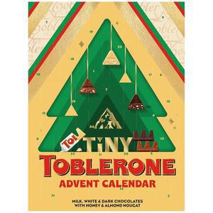 토블론 작은 모듬 초콜릿 바, 홀리데이 어드벤트 캘린더, 24일