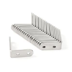 스텐 꺽쇠 코너 선반 철 브라켓 40X40 엘자대 소형 물 가구고정 경첩 고정쇠 보강 조립 막 가구부속 각