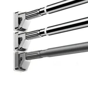 빨래봉 무타공 베란다건조대 걸이 커튼봉 이불 세탁실 원룸 압축봉 행거 천정