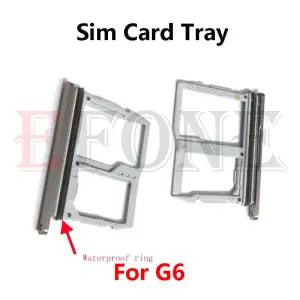 유심트레이 유심 보관 케이스 방수 컨테이너 교체 LG G6 VS988 US997 1개 Sim SD 카드 리더 홀더 트레이 슬