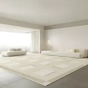 두툼한 점보특대형카페트 거실 면패드 직사각형 사계절