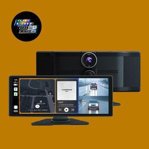 모비디안 Drive9 플러스 스마트버전 네비게이션 모니터 차량용 카플레이 화면 블랙박스 3분할 4K 안드 오토 모니터